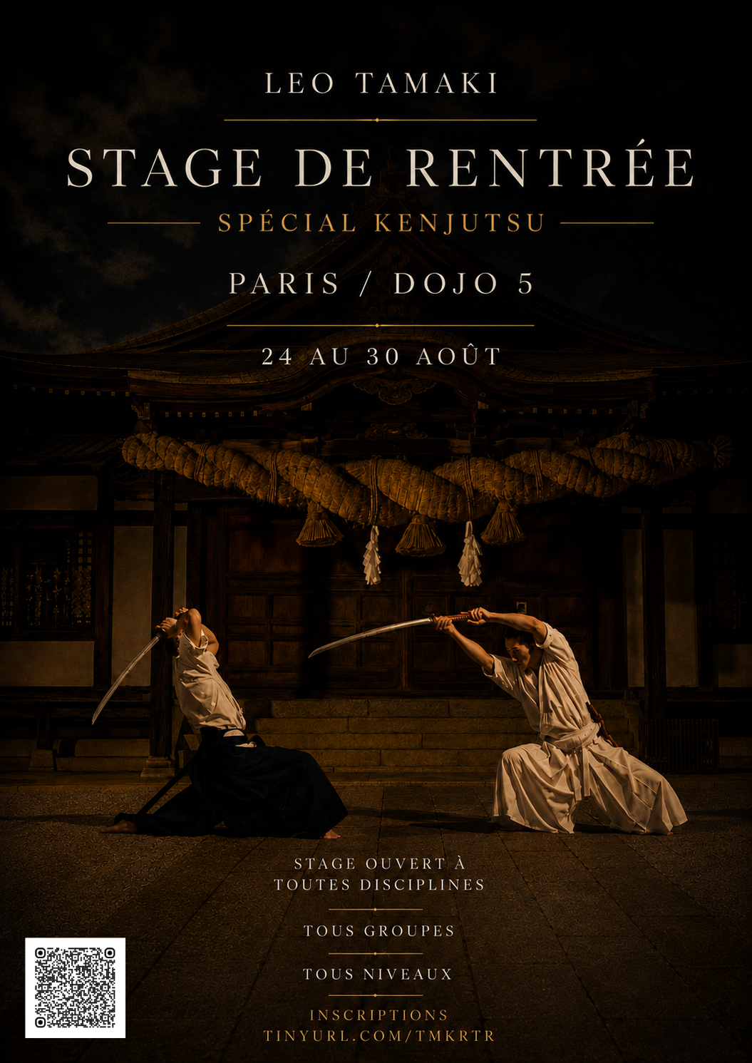 Stage d'Aïkido à Paris animé par Léo Tamaki du lundi 24 août 2026 au dimanche 30 août 2026 — फोटो 2 2 पर