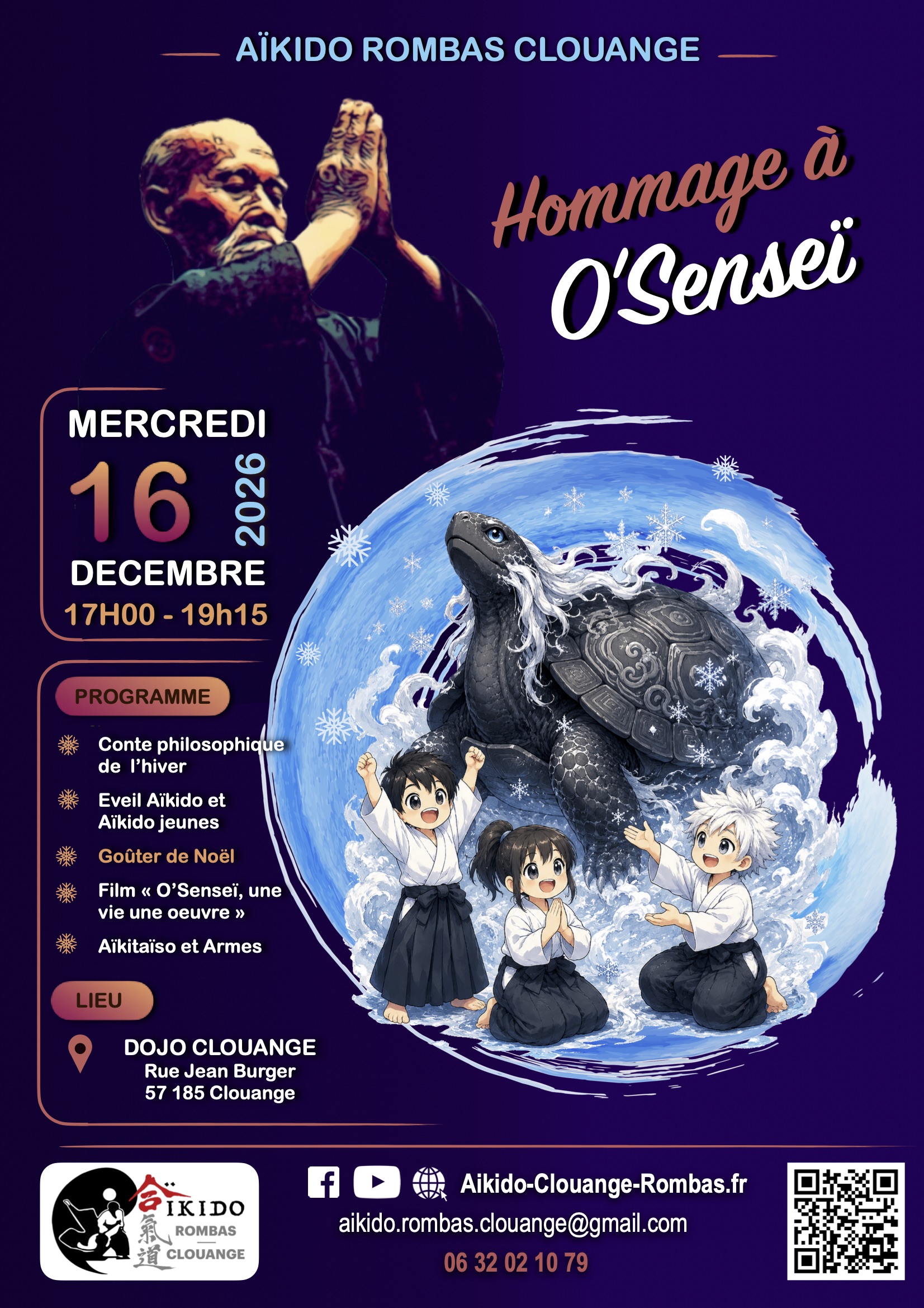 Stage d'Aïkido à Clouange animé par Muriel Roullet et Carole Labarre le mercredi 16 décembre 2026 — fotografie 2 na 2