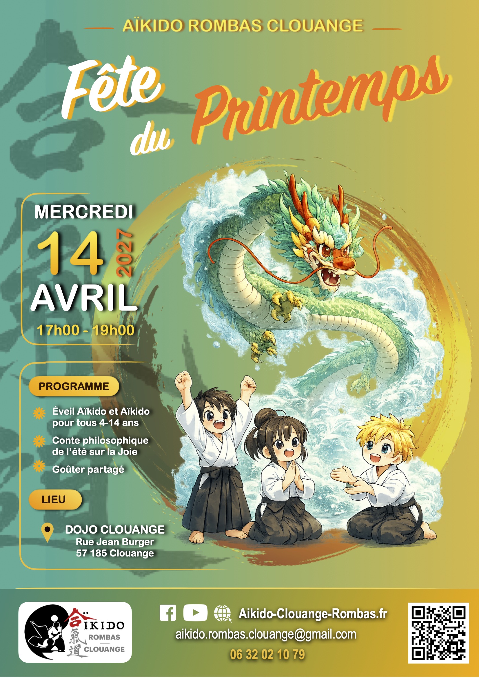 Stage d'Aïkido à Clouange animé par Muriel Roullet et Carole Labarre le mercredi 14 avril 2027 — photo 2 of 2
